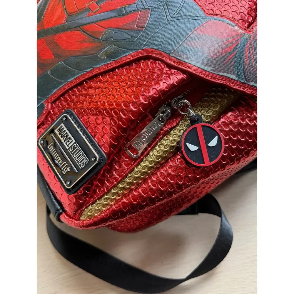 Rare Deadpool vs Wolverine Loungefly Backpack from D23 - NWT